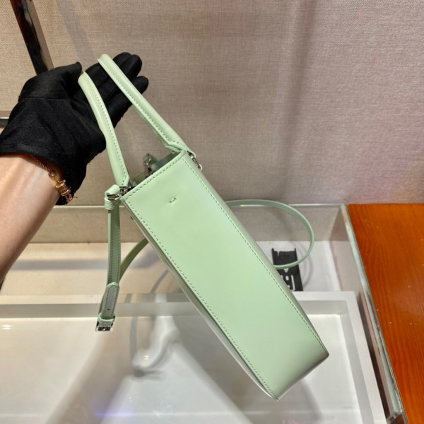 Pra*a large brushed leather tote