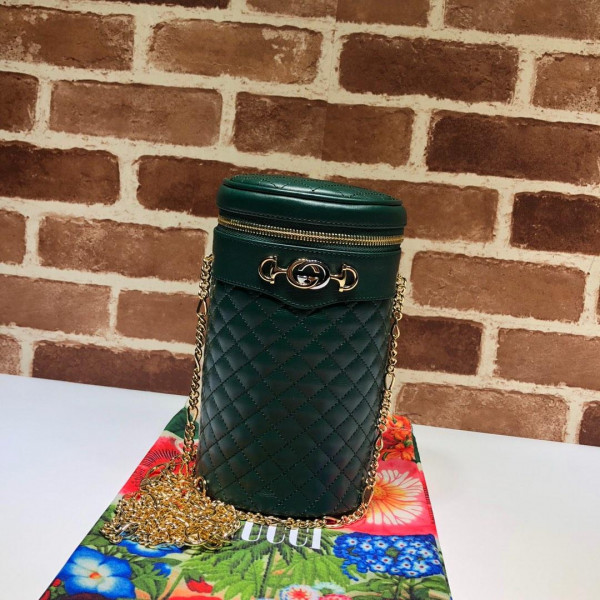 G*u*i quilted leather belt bag