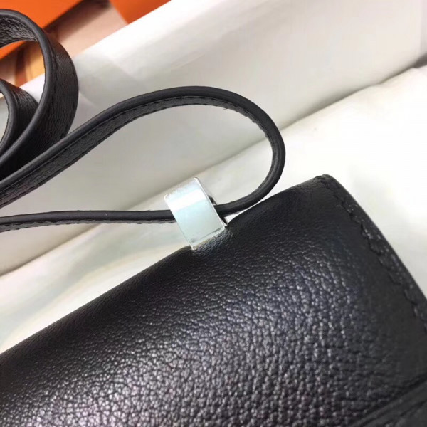 H**mes verrou chaine bag goat skin