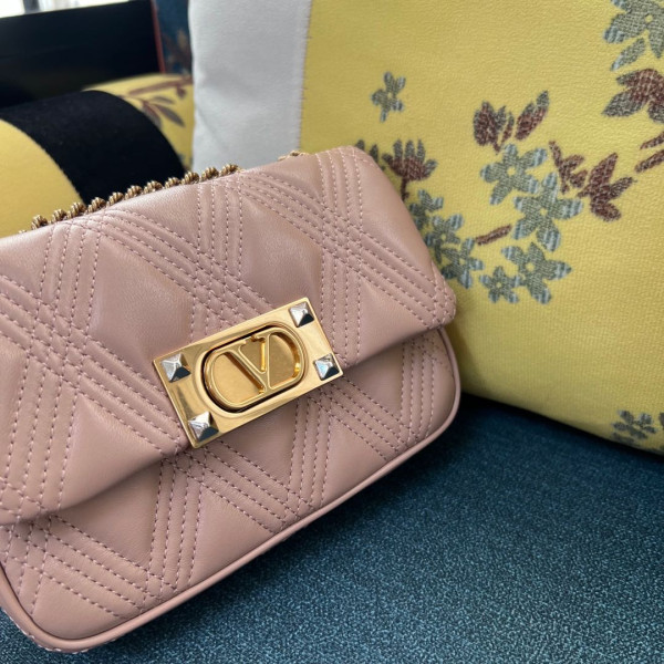 VALENTINO GARAVANI QUILTIE - 19*13*6CM